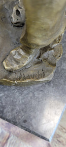 Al Pacino Scarface Say Hello to my Little Friend Bronze Statue Sculpture Figure Signed Art 14" x 8"