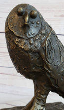 OWL by Pablo Picasso Bronze Statue Sculpture Bird Figure 9" x 8"