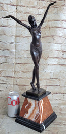 Demetre Chiparus Belly Dancer Bronze Master piece Art Work Sculpture Art Deco NR