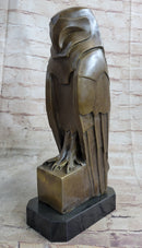 Salvador Dali Abstract Modern Art Owl Bronze Sculpture Marble Statue Home Decor