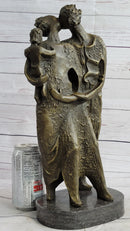 Salvador Dali Abstract Couple with Baby Modern Art Bronze Sculpture Statue Decor