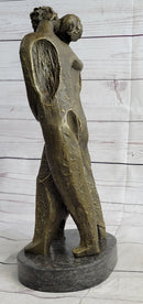 Salvador Dali Abstract Couple with Baby Modern Art Bronze Sculpture Statue Decor