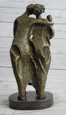 Salvador Dali Abstract Couple with Baby Modern Art Bronze Sculpture Statue Decor