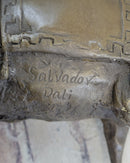 Salvador Dali Surrealist Elephant with Long Legs Bronze Metal Sculpture Statue Figurine