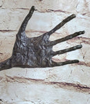 Thin Hand La Main by Alberto Giacometti Bronze Statue Sculpture Figure Brutalism 16" x 18"
