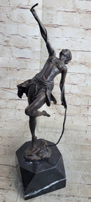 Female Dancer Art Deco Bronze Chiparus Tribute Bronze Sculpture Statue Figure