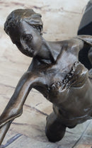 Female Dancer Art Deco Bronze Chiparus Tribute Bronze Sculpture Statue Figure