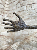 La Main by Alberto Giacometti - Bronze Metal Sculpture on Marble Base