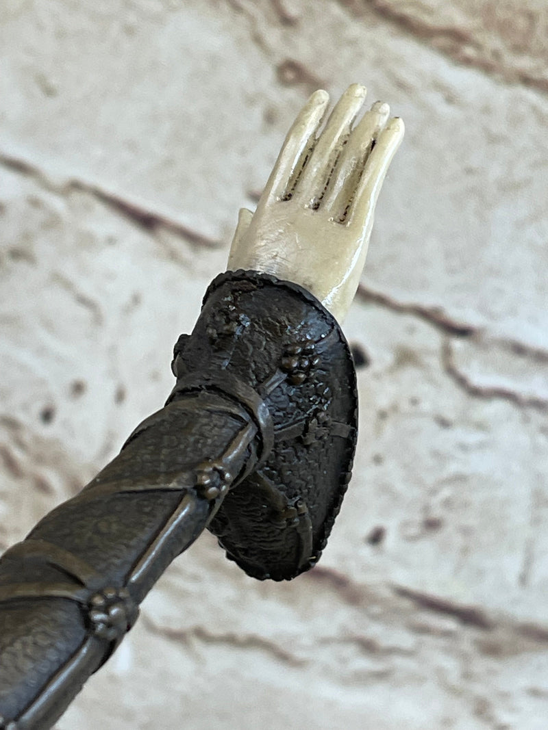 Chiparus Art Deco Hot Cast Bronze Russian Dancer Sculpture w/ Resin Hands & Face