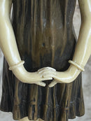 Bronze Sculpture Signed Chiparus Faux Figurine And Pure Statue Figurine Artwork