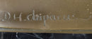 Demetre Chiparus Art Deco Bronze Dancer Girl Graceful Pose on Marble Base