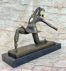 Art Deco Bronze Figurine Clara by Chiparus Statue Sculpture Home Decor Sale Deal