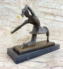 Art Deco Bronze Figurine Clara by Chiparus Statue Sculpture Home Decor Sale Deal