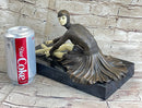SIGNED BRONZE ART NOUVEAU DECO CHIPARUS STATUE FIGURINE SCULPTURE FIGURE GIFT