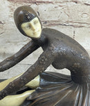 SIGNED BRONZE ART NOUVEAU DECO CHIPARUS STATUE FIGURINE SCULPTURE FIGURE GIFT