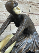 SIGNED BRONZE ART NOUVEAU DECO CHIPARUS STATUE FIGURINE SCULPTURE FIGURE GIFT