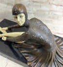 SIGNED BRONZE ART NOUVEAU DECO CHIPARUS STATUE FIGURINE SCULPTURE FIGURE GIFT