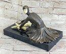 SIGNED BRONZE ART NOUVEAU DECO CHIPARUS STATUE FIGURINE SCULPTURE FIGURE GIFT