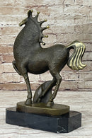 Abstract Surreal Horse Bronze Figure Statue Sculpture Original Art by Milo