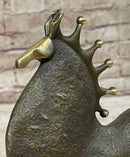 Abstract Surreal Horse Bronze Figure Statue Sculpture Original Art by Milo