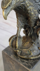 Hand Made American Bald Eagle by Milo Bookend Book End Museum Quality Bronze