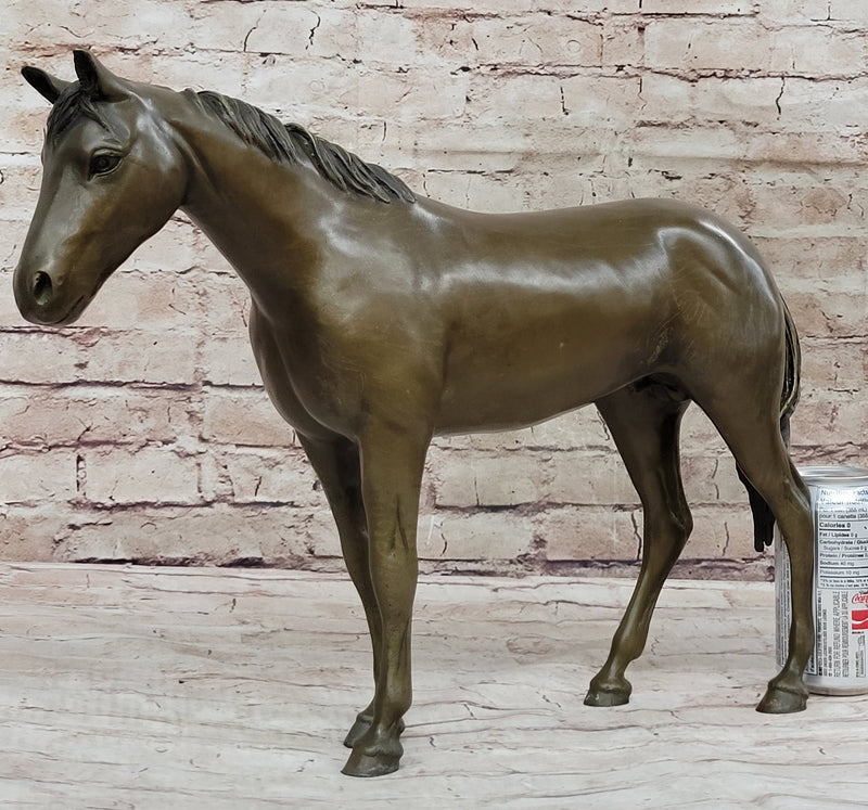 Horse factory sculpture hand made