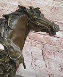 Bronze Horse Head Sculpture Stallion Bust Equestrian Original Milo