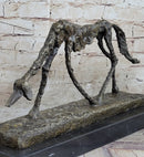 Modern Artwork - Dog (1951) - Signed - Animal Bronze Sculpture Statue Figure