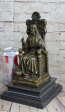 Valli Jesus of Nazareth Christ Christianity Bronze Marble Sculpture Statue Decor