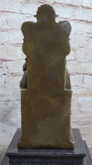 Valli Jesus of Nazareth Christ Christianity Bronze Marble Sculpture Statue Decor