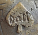 Tribute to Dali Man with Poker Outfit Bronze Sculpture Statue