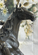 Abstract Modern Art Original Kamiko Outlaw Cowboy Horse Gun Bronze Sculpture Art