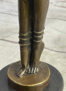 Illusion of Virtue by Dimitri Chiparus Art Deco Bronze Sculpture Statue Belly Dancer