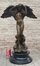 Descending Night by Adolph Weinman Bronze Angel Statue Sculpture Figure 27" x 18"