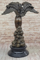 Descending Night by Adolph Weinman Bronze Angel Statue Sculpture Figure 27" x 18"