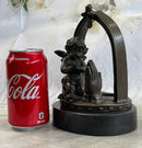 Bronze Sculpture Art Deco Winged Angel Religion Artwork Figurine Statue Gift