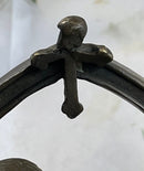 Bronze Sculpture Art Deco Winged Angel Religion Artwork Figurine Statue Gift