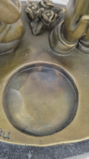 Solid Praying Baby Angel Bronze Sculpture Religious Statue Gift Idea Deal