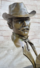 Doc Holiday Playing Cards Gambling Wild West OK Corral Bronze Statue Sculpture Figure
