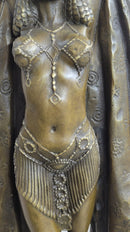 Signed Chiparus Dancer Art Deco Bronze Sculpture Statue Russian Ballet