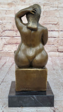 Nude Full Figure Chubby Woman Bronze Sculpture by Fernando Botero
