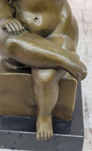 Nude Full Figure Chubby Woman Bronze Sculpture by Fernando Botero