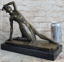 Handmade Art Nouveau by~D.H Chiparus~ Dancer Dance Dancing Bronze Sculpture