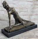 Handmade Art Nouveau by~D.H Chiparus~ Dancer Dance Dancing Bronze Sculpture