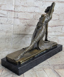Handmade Art Nouveau by~D.H Chiparus~ Dancer Dance Dancing Bronze Sculpture