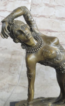Handmade Art Nouveau by~D.H Chiparus~ Dancer Dance Dancing Bronze Sculpture