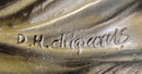 Graceful Turkish Georgian Dancer Bronze Sculpture Statue Chiparus Figure Decor