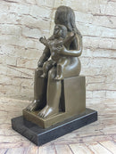 Fernando Botero Mother and Child Classic Museum Quality Artwork Bronze Sculpture