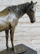 Show Horse Fine Bronze Mare Equine Art Sculpture Statue PJ Mene Equestrian Decor