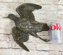 Vintage Cast Bronze Wall Hanging Bronze Bird Flying Eagle Sculpture Figure